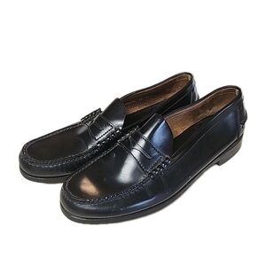 Florsheim Penny Loafer Berkley Moc Toe Dress Black Leather Shoes Mens 12D